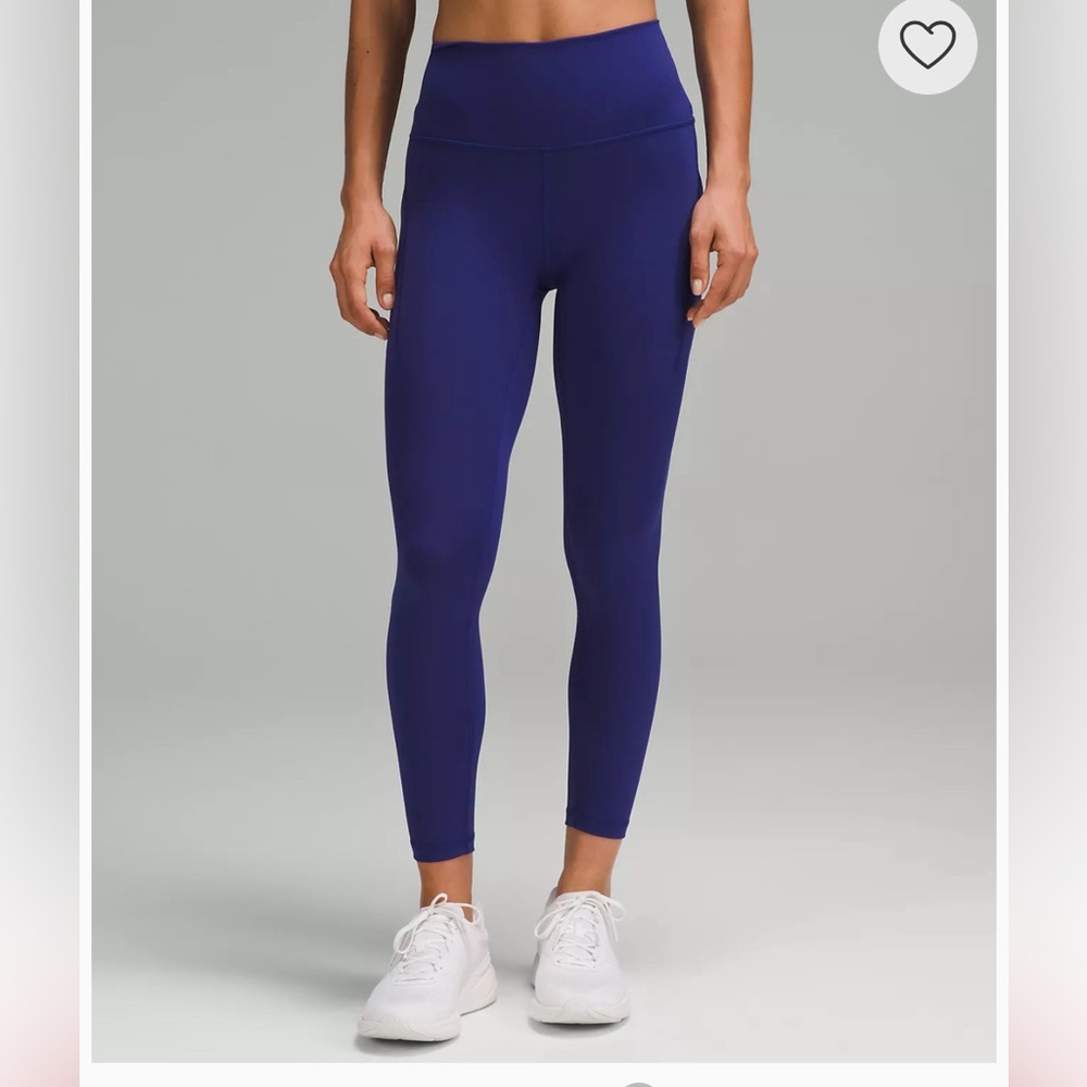 NWT Lululemon Wunder Train High-Rise Tight with Pockets 25"/leggings/yoga/gym/0